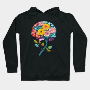 brain flowers Hoodie